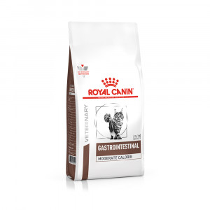 Т0045241 Корм для кошек Vet Diet Gastro Intestinal Moderate Calorie GIM35 при наруш.пищев., птица сух. 400г ROYAL CANIN