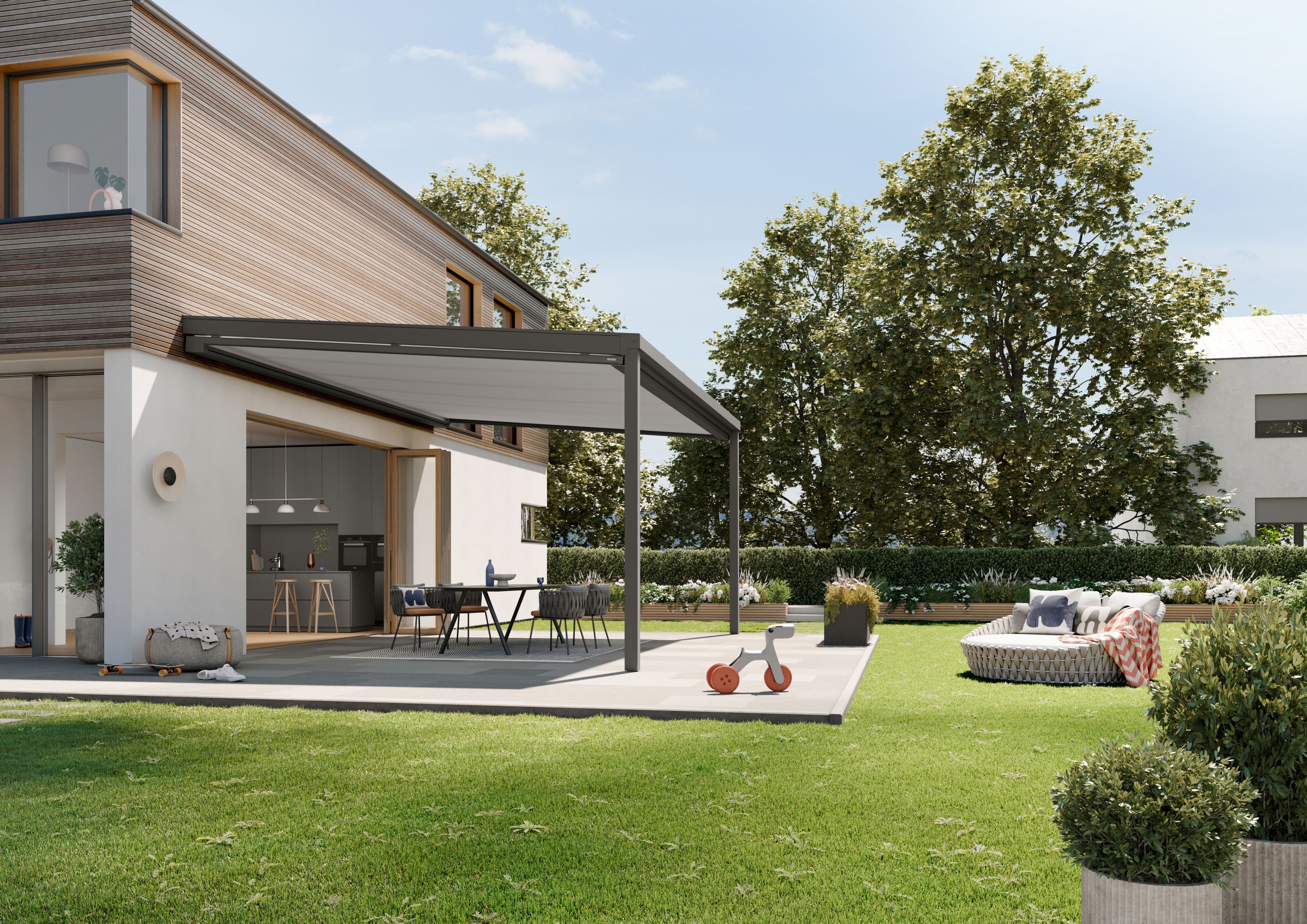 Мусорная палатка с направляющей системой markilux MARKILUX 679 ARCH-00125021 - Вид №1