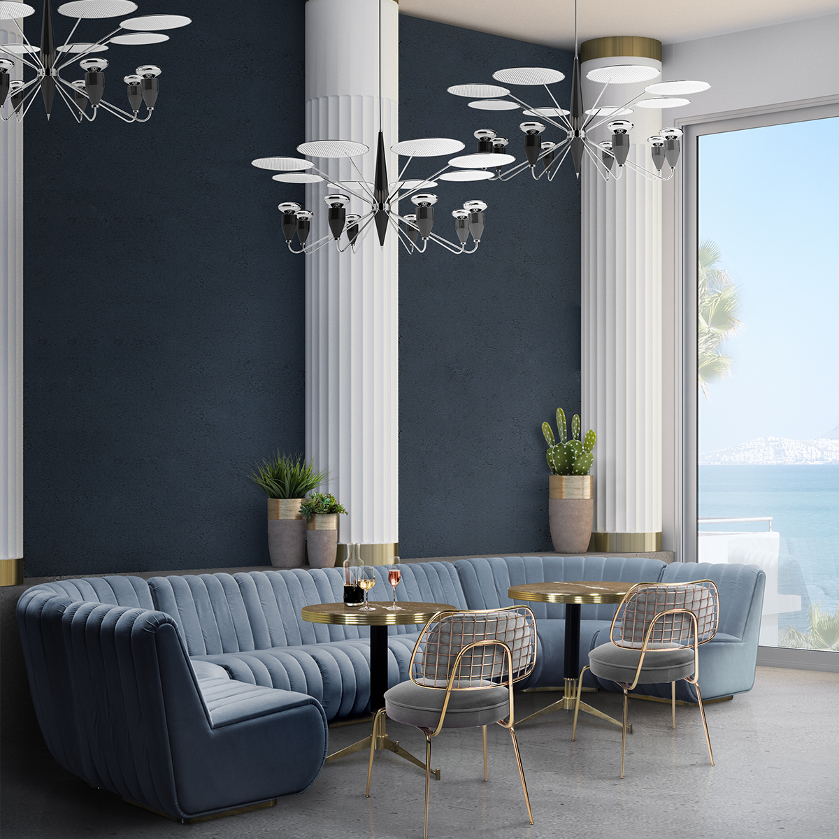 Подвесные лампы Peggy Suspension Covethouse DELIGHTFULL  - Вид №1