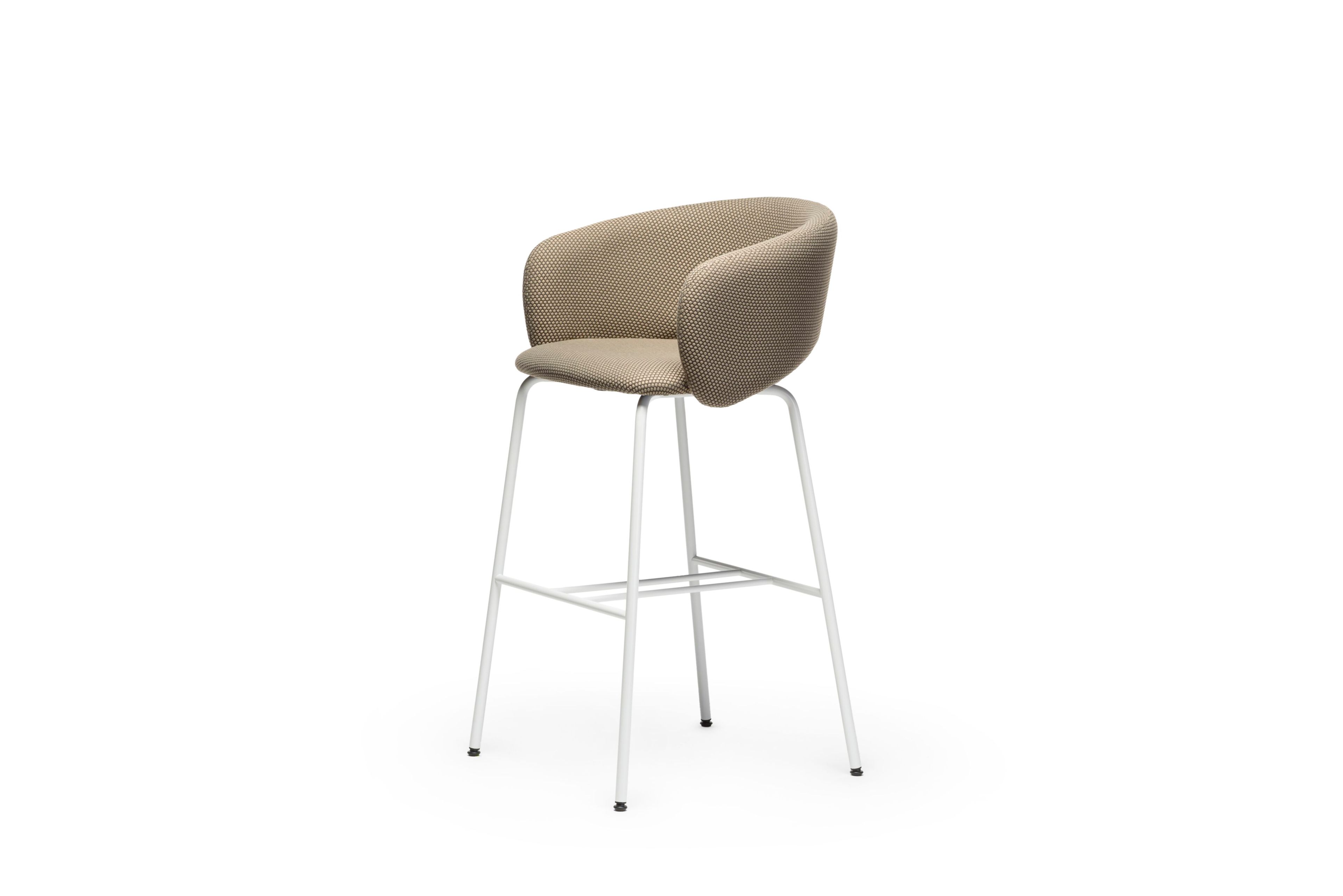 Высокий тканевый стул с подлокотниками и спинкой CHAIRS & MORE Bel ARCH-00083832 - Вид №21