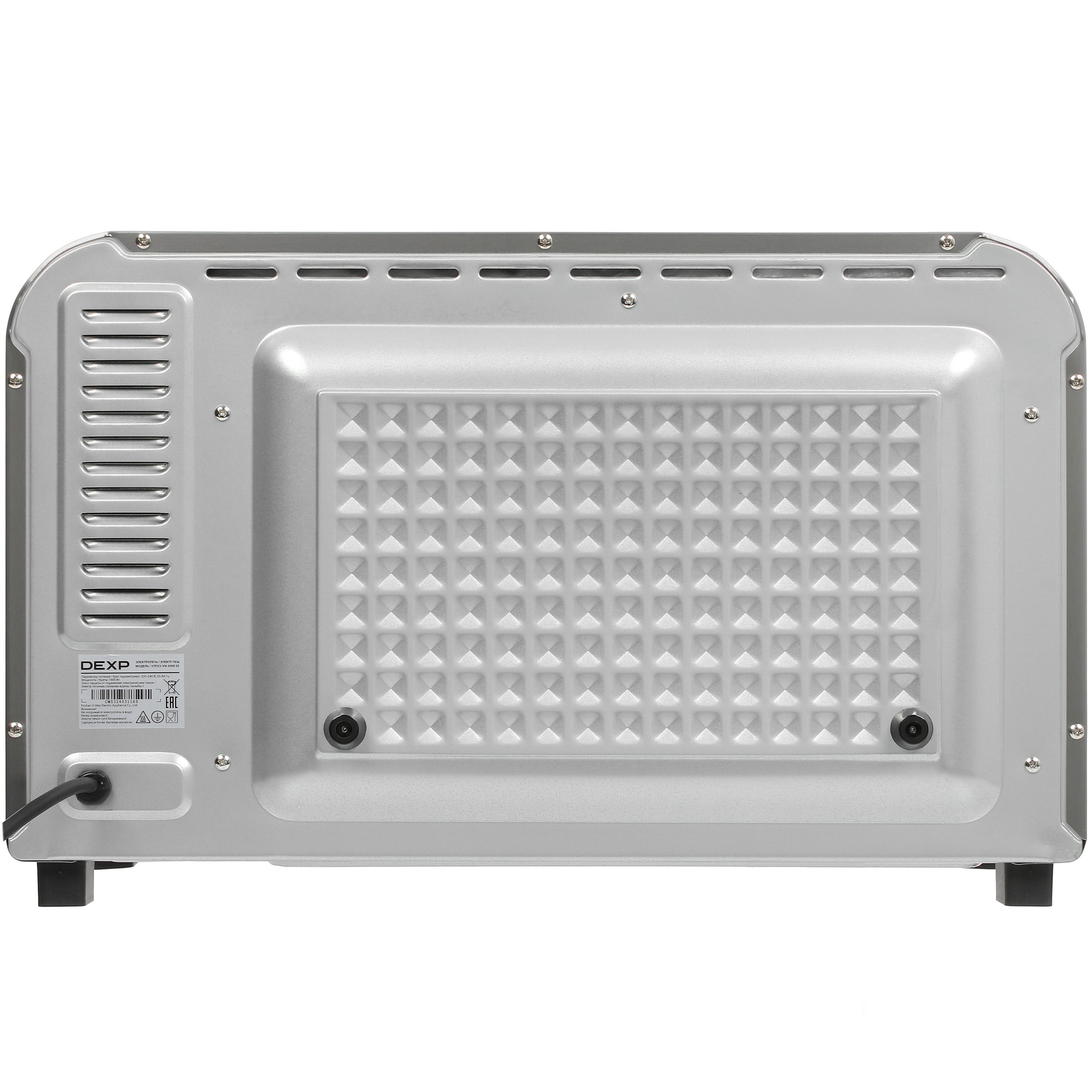 5417197 Мини-печь DEXP VN-3000 SS серебристый STDN-0003839 - Вид №6