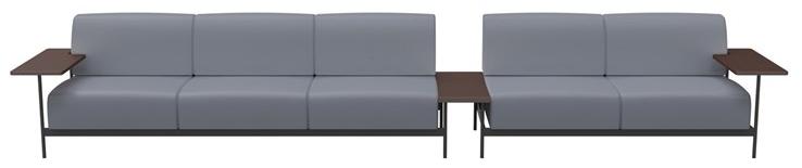 Segis 2-х местный модульный тканевый диван Hotel sun-id-1364636 - Вид №7