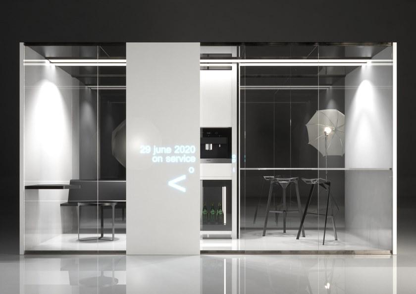 Elitable Мультимедийная офисная будка из стекла со встроенным освещением Azure sun-id-1439272 - Вид №1