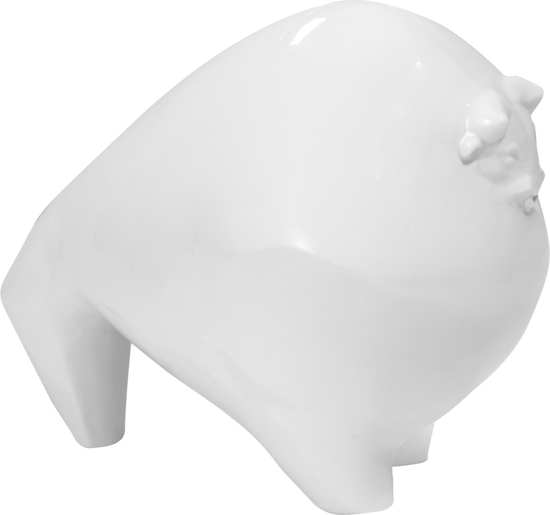 10669582 Meissen Фигурка Meissen "Бык" 16см п/к Фарфор Животные