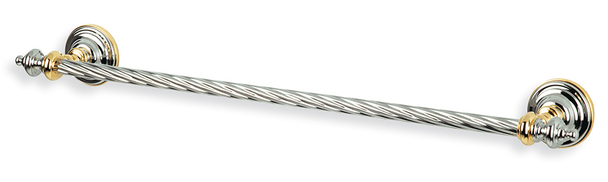 G05(04) Stil Haus Giunone, полотенцедержатель, цвет белый - золото