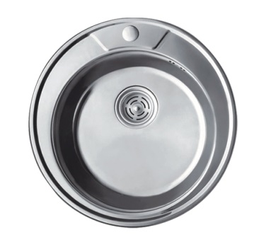 HBS490 Кухонная мойка , матовая сталь Haiba  - Вид №1