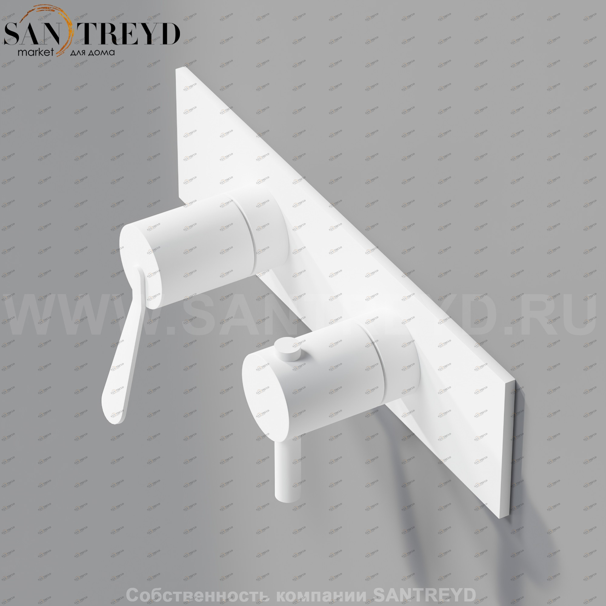 Термостат AFEZ023Z FEZ 2 белый матовый Agape