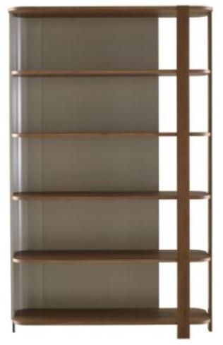 Ligne Roset Открытый книжный шкаф из фанерованной древесины Postmoderne 00vhat17 - Вид №1