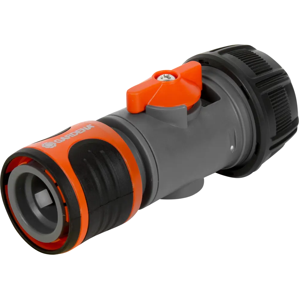 Коннектор для шланга быстросъёмный регулируемый Gardena 3/4 дюйма STLM-2110427 - Вид №2