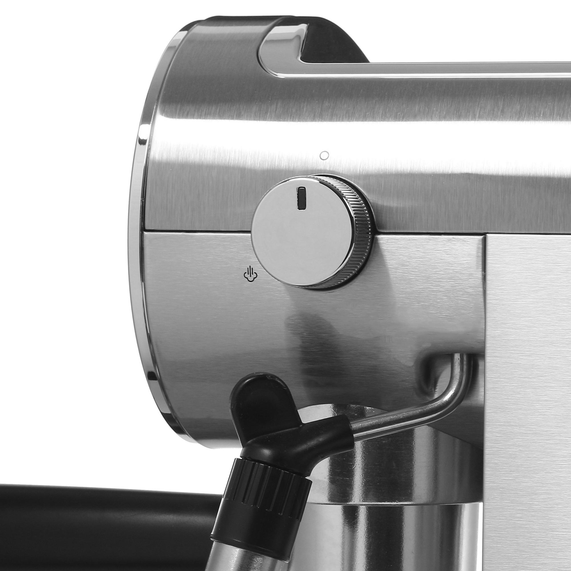 5347872 Кофеварка рожковая inhouse ICM2001 серебристый STDN-0012250 - Вид №4