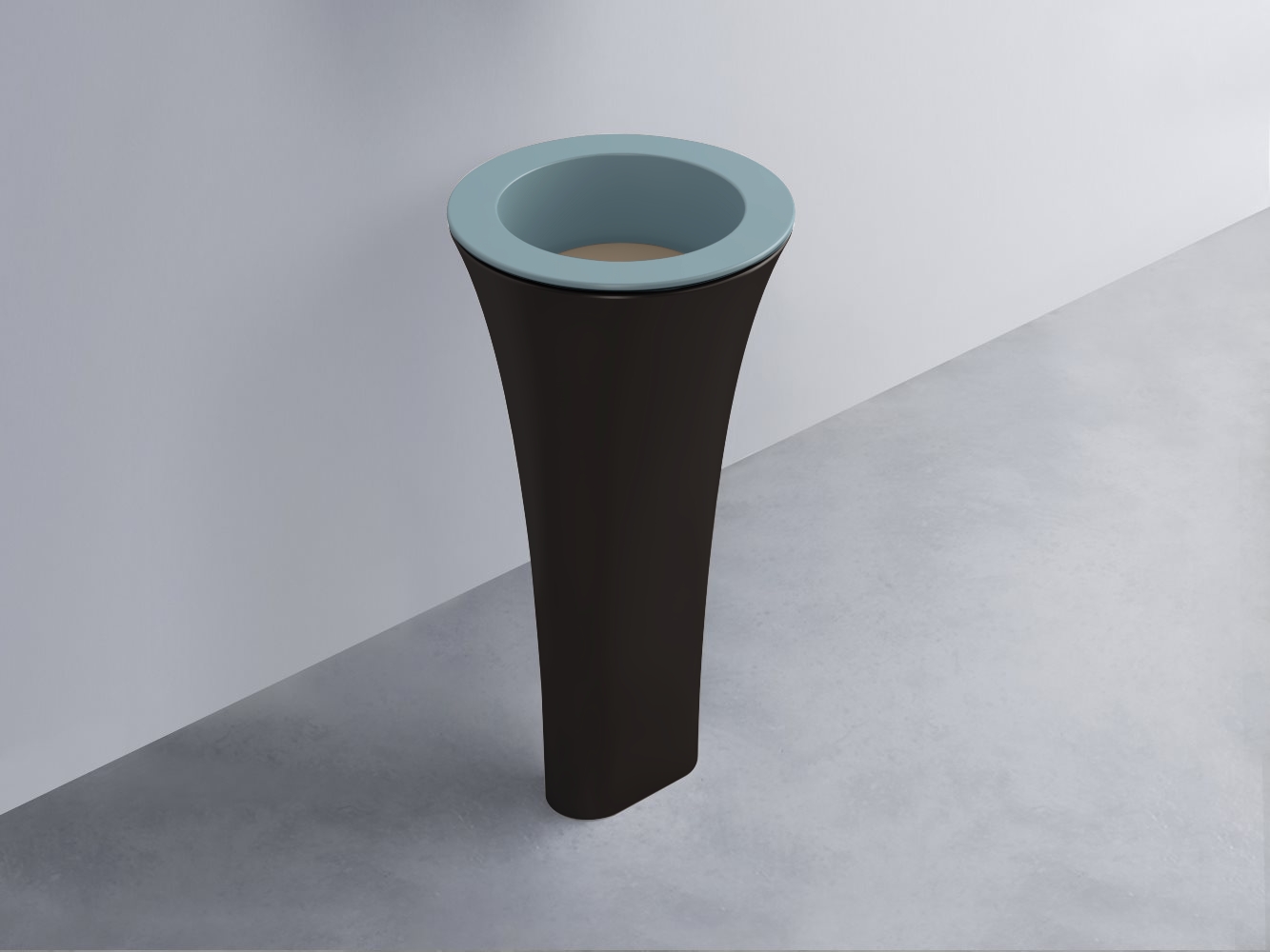 AMLA45-PL+AMPILT-AN+AMCOLT-LV Раковина Amedeo Tondo отдельностоящая cielo Enjoy + Amedeo Ceramica Cielo