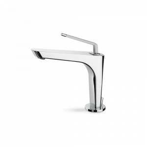 Смеситель для раковины, однорычажный, со сливным гарнитуром 1 ”1/4. O'RAMA NEWFORM Италия