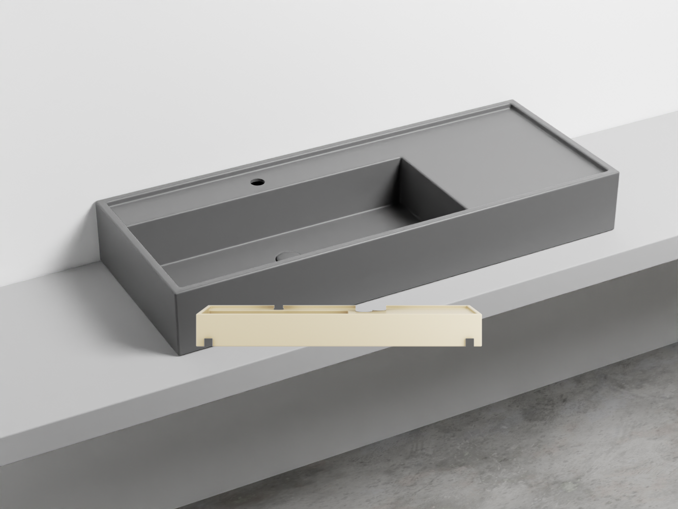 PNLA-LN Керамическая раковина на одно отверстие 140 cielo Plinio Ceramica Cielo