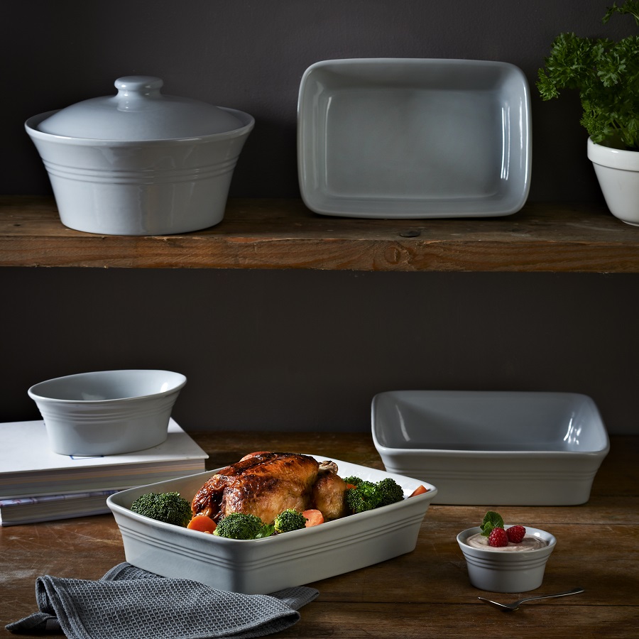 2001.502 Блюдо для запекания classic kitchen, 18,5х26 см, серое Mason Cash  - Вид №1