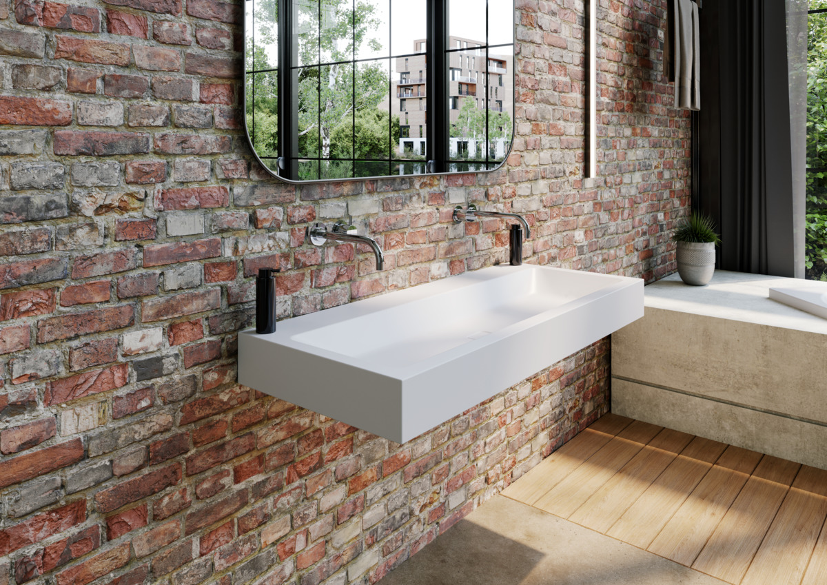 Умывальник KALDEWEI Сталь эмалированная 3089 258 альпийский белый матовый 30893060258  - Вид №3