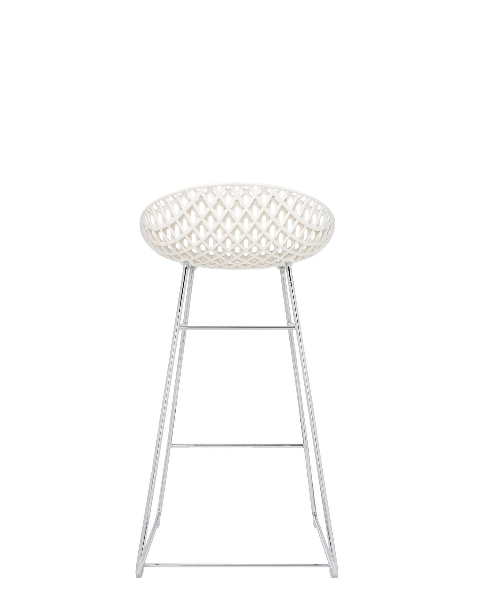 Высокий стул из поликарбоната и стали Kartell SMATRIK ARCH-00085955 - Вид №6