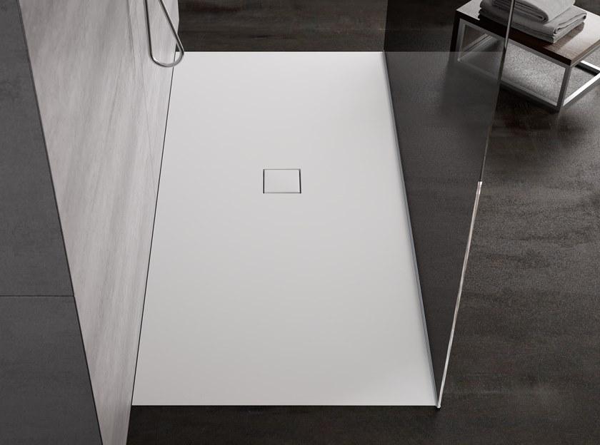 HI-MACS Поддон для душа на уровне пола из hi-macs®  Cst-90-120m  - Вид №1