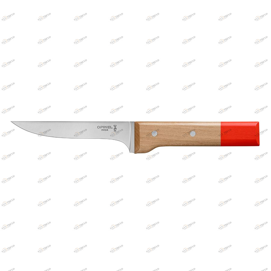 Нож кухонный Parallele для мяса красный 13 см Opinel 002129