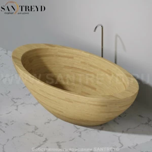 UWD BAULA N2 Ванна свободностоящая 185 см из дуба N2Baula185.oak