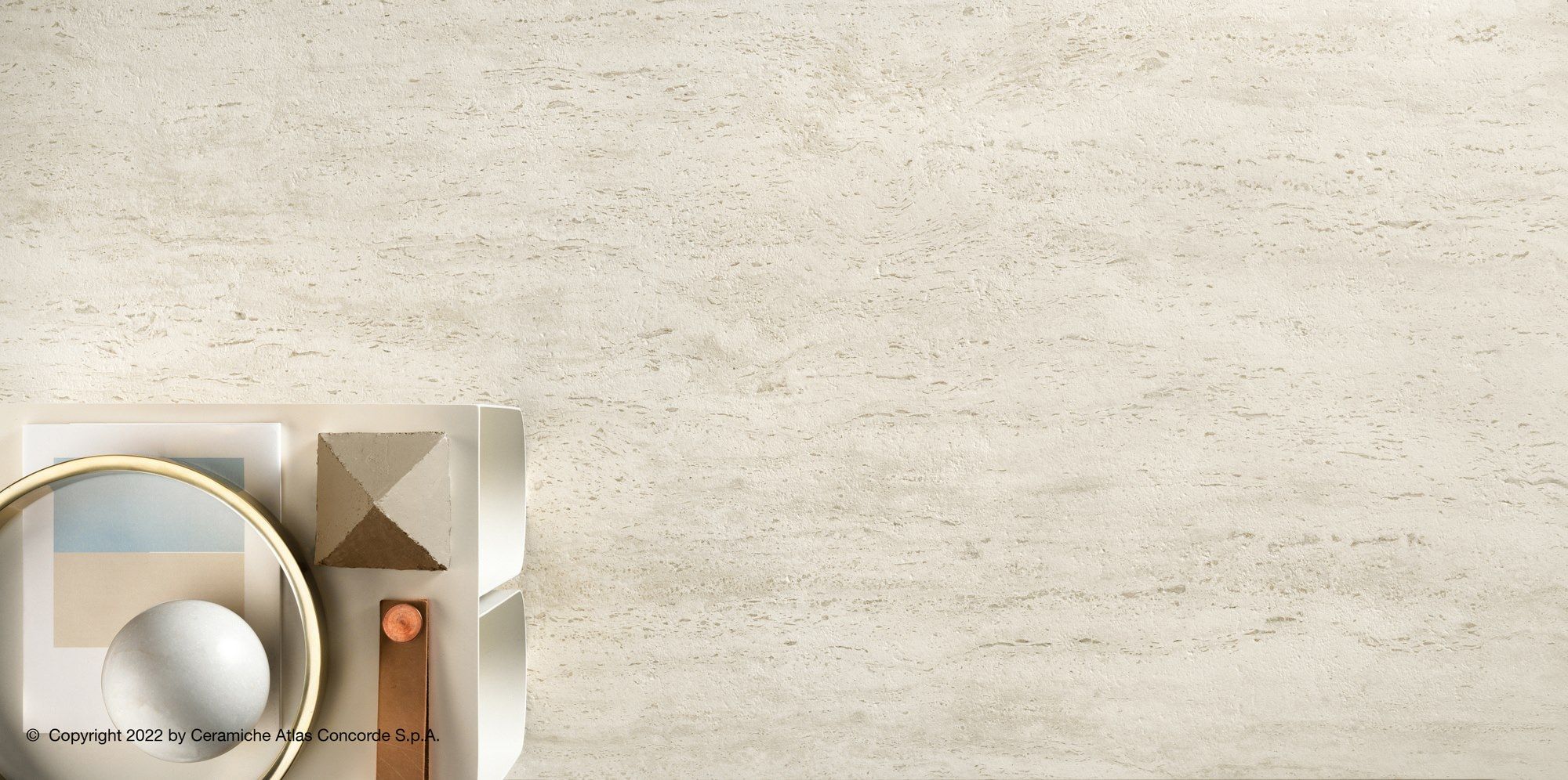 Пол / керамогранит с мраморным эффектом Atlas Concorde Marvel Travertine ARCH-00039068 - Вид №28