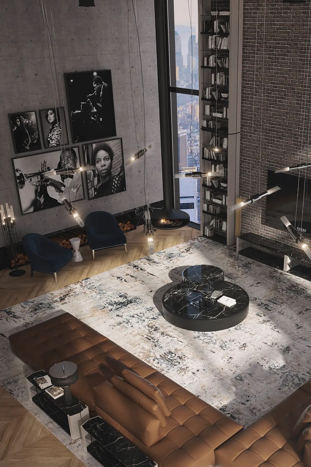 Установить I Центральный стол LUXXU Empire 210 - Вид №1