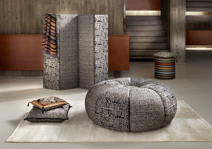 MissoniHome Пуф из мягкой ткани sun-id-1393893 - Вид №3