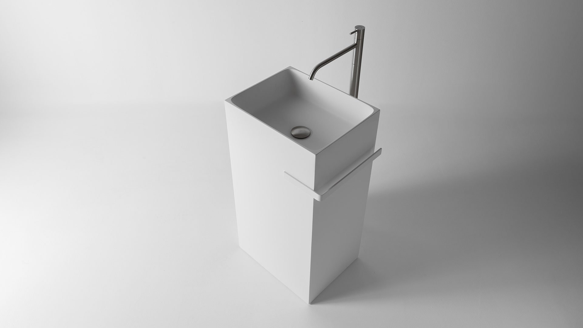 Fusto Напольная раковина стоящая прямоугольная Antoniolupi  - Вид №5