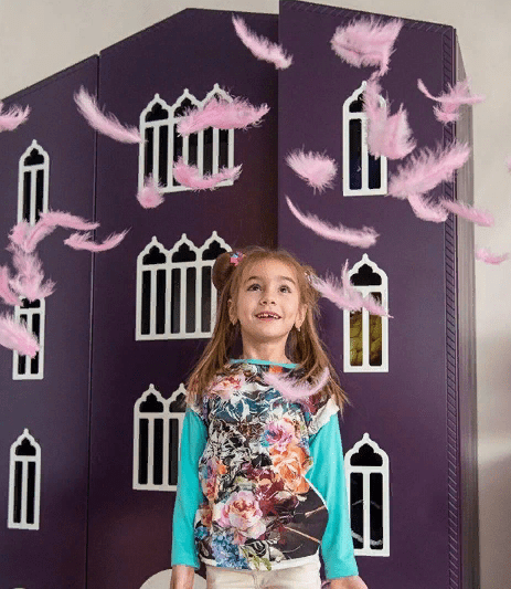 Шкаф детский трехстворчатый "Венеция-1-XL" МАНДАРИН ВЕНЕЦИЯ 178679 Бежевый Santreyd - Вид №6