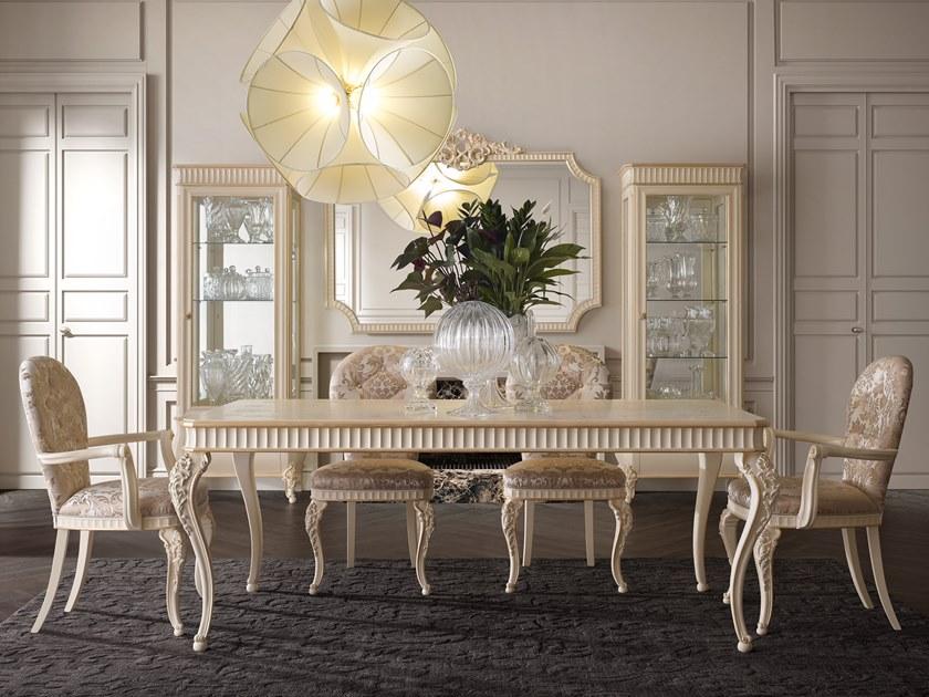 VOLPI Прямоугольный обеденный стол Night & day 0153 - Вид №1