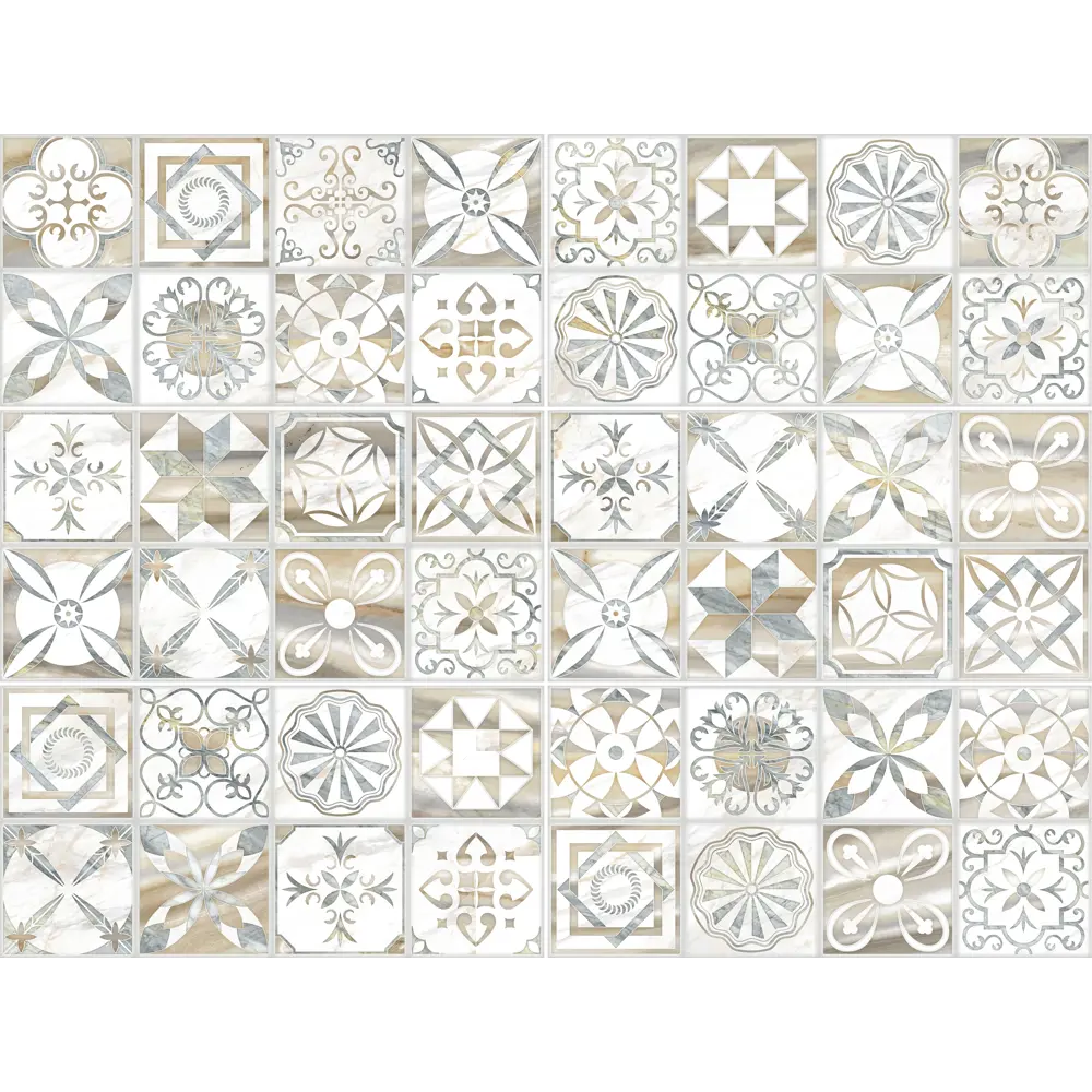 Плитка настенная Alma Ceramica Varadero 50x24.5 см 1.1205 м² цвет бежевый STLM-2151686 - Вид №1