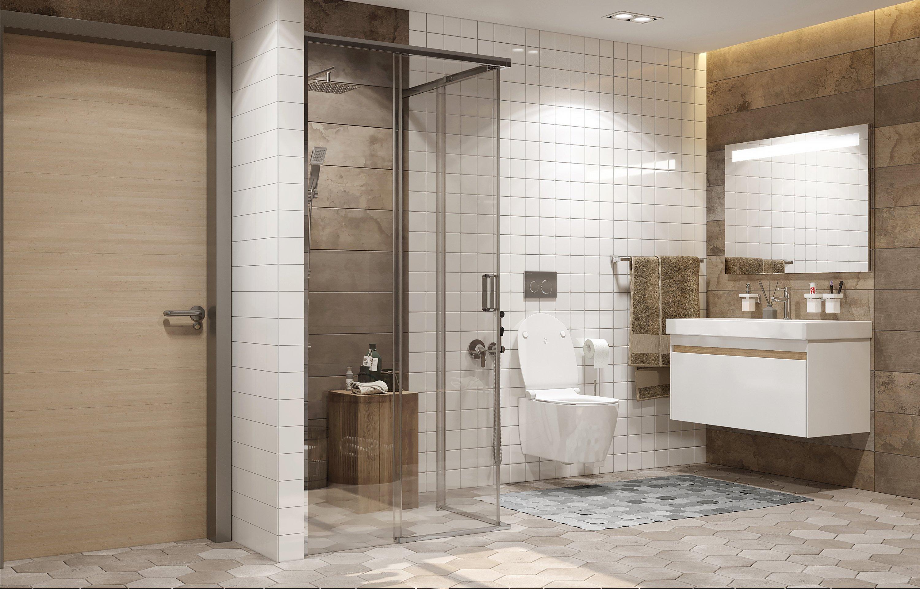 Душевое ограждение Ambassador Queen 11011104 (900x900x2000), 1 место - Вид №3