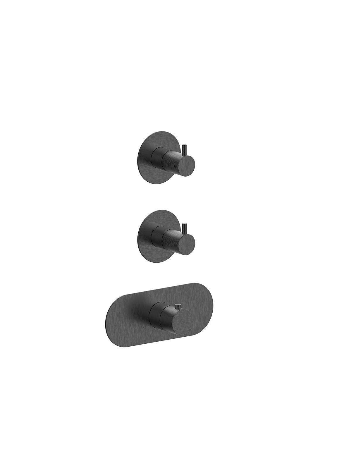 Термостатический смеситель для душа с 3 отверстиями Rubinetterie Frattini отдельная эстетика ARCH-00075862 - Вид №15