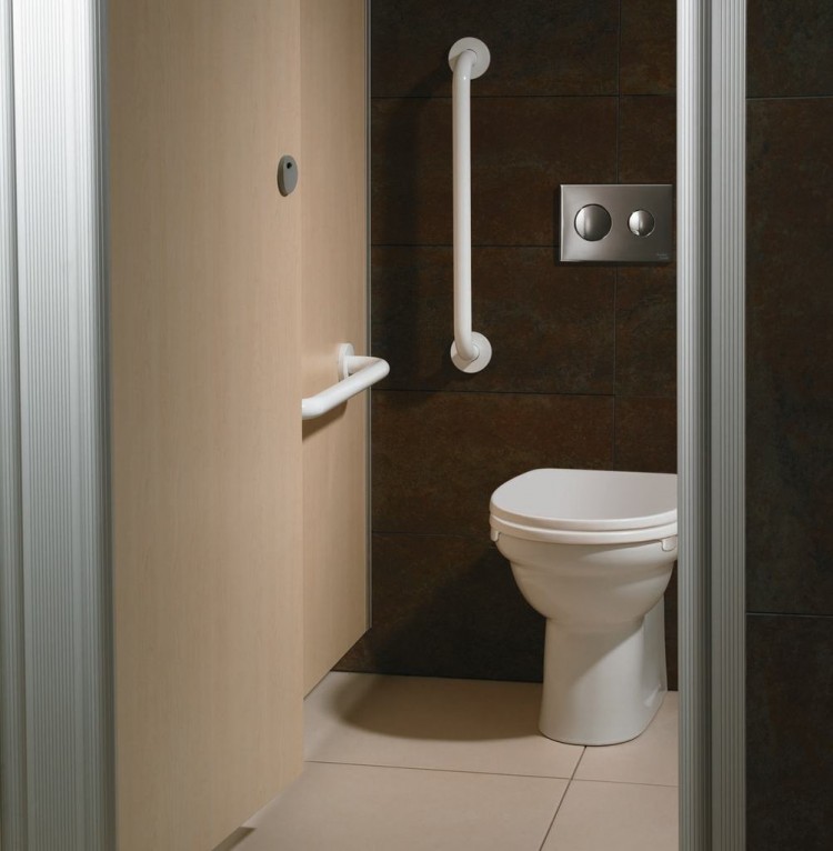 S6454AC Поручень опорный прямой 60 см Ideal Standard CONTOUR - Вид №2