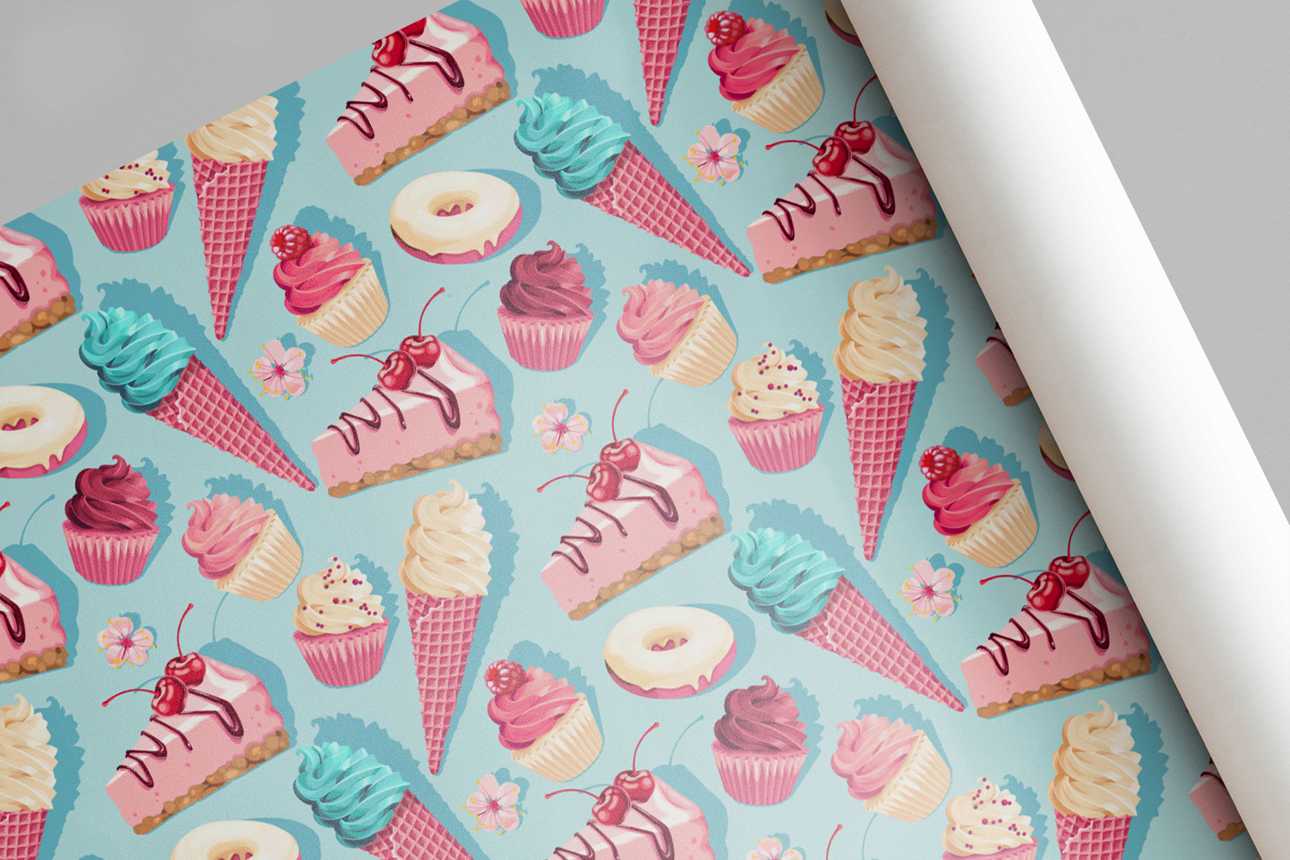 Упаковочная бумага «Сладости» 100x70 см СИМФОНИЯ 85262973 STLM-0060617 - Вид №1