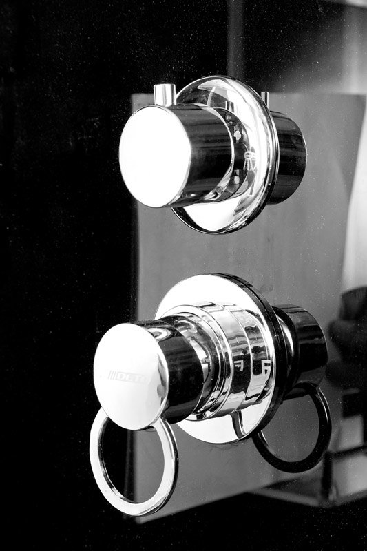 D90S LED Душевая кабина DETO Серия D B09S LED BLACK - Вид №4