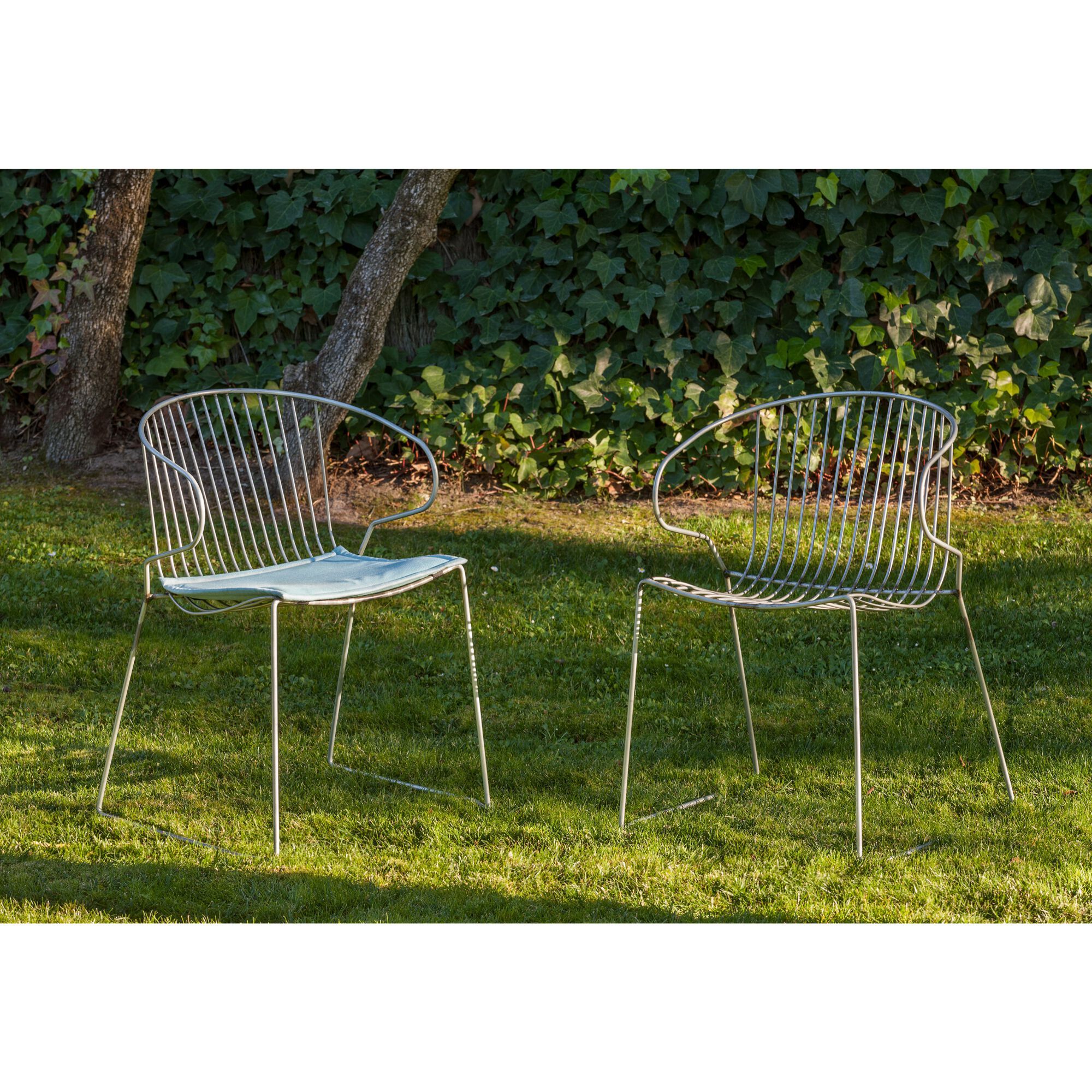 Штабелируемый стальной стул с подлокотниками iSimar Bolonia ARCH-00107047 - Вид №13