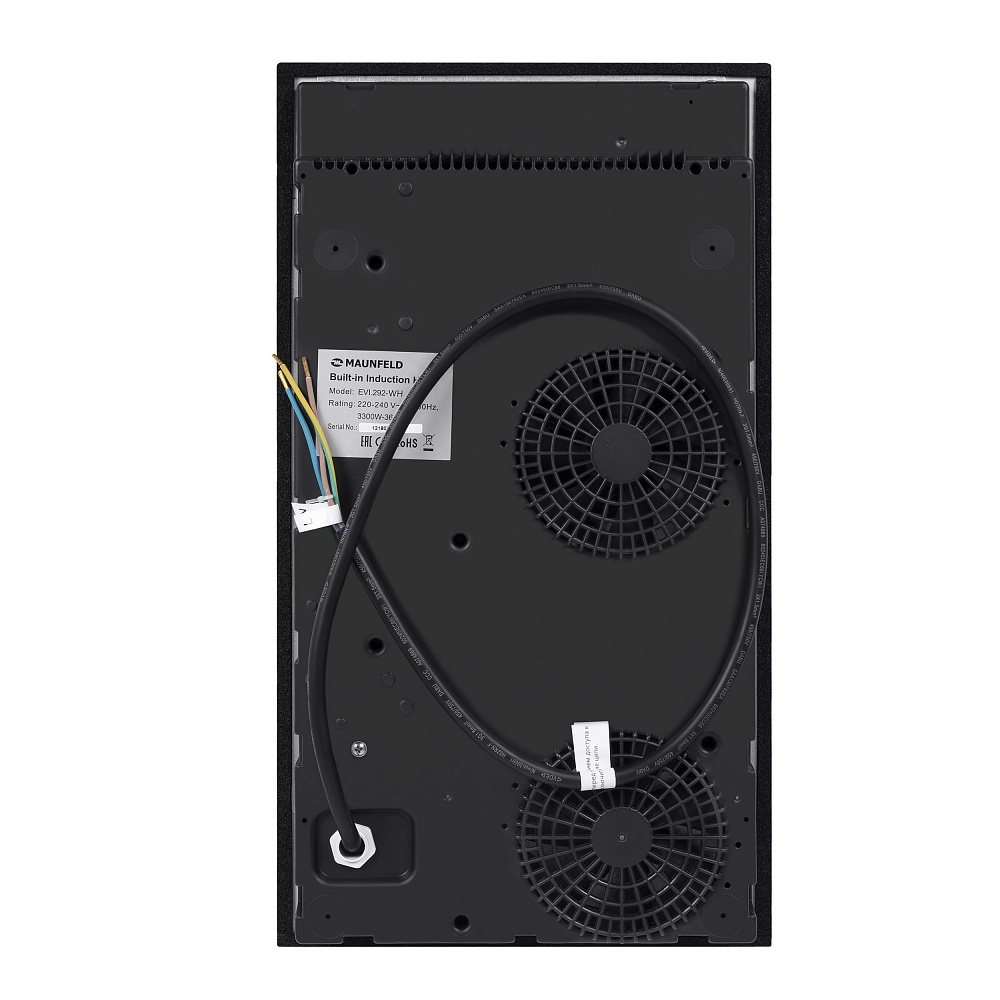 EVI.292-WH Электрическая индукционная панель/ домино, • тип: электрическая 30 см • тип установки: независимая • управление: фронтальное, сенсорное • нагревательный элемент: индукция, 2шт • мощность конфорок, вт: 1 2 0 0 /1 5 0 0 (бустер), 1 5 0 0 /2 0 0 0 Santreyd  - Вид №8