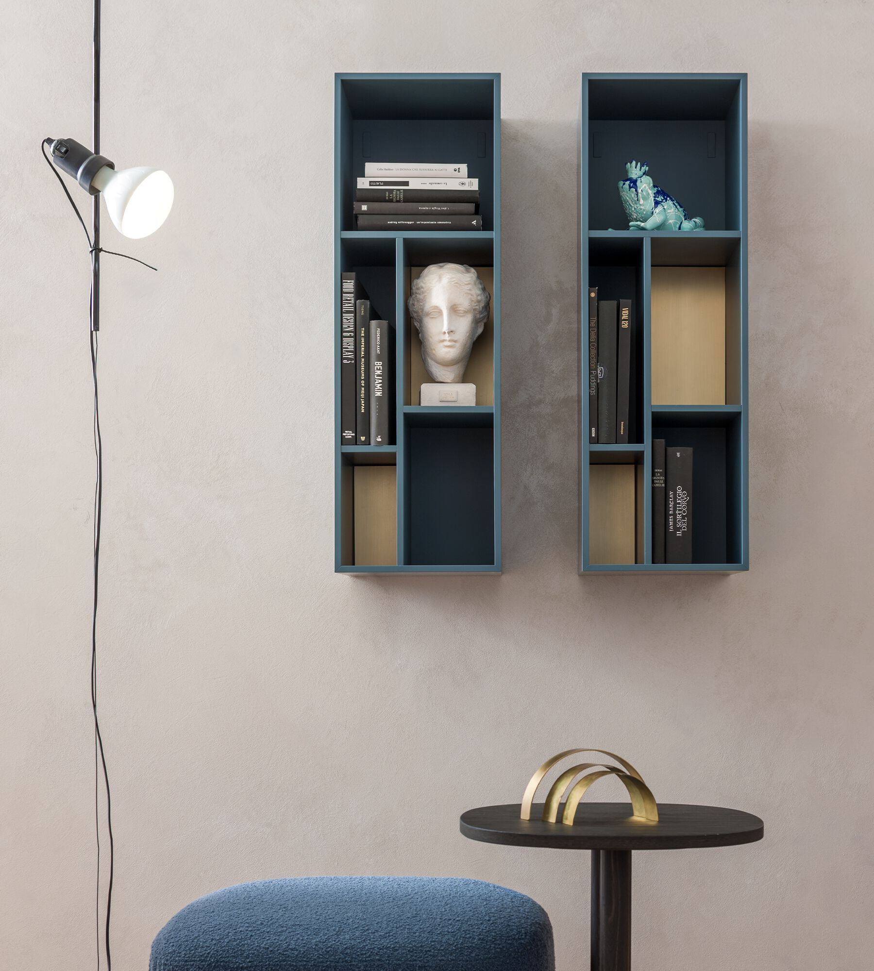 Вертикальный навесной шкаф из МДФ Morica Design PANGEA ARCH-00028476 - Вид №14