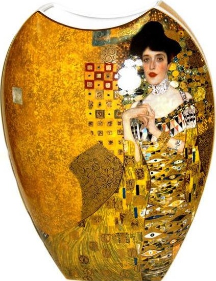 43986 Goebel Ваза 45см "Адель" Климт Фарфор 