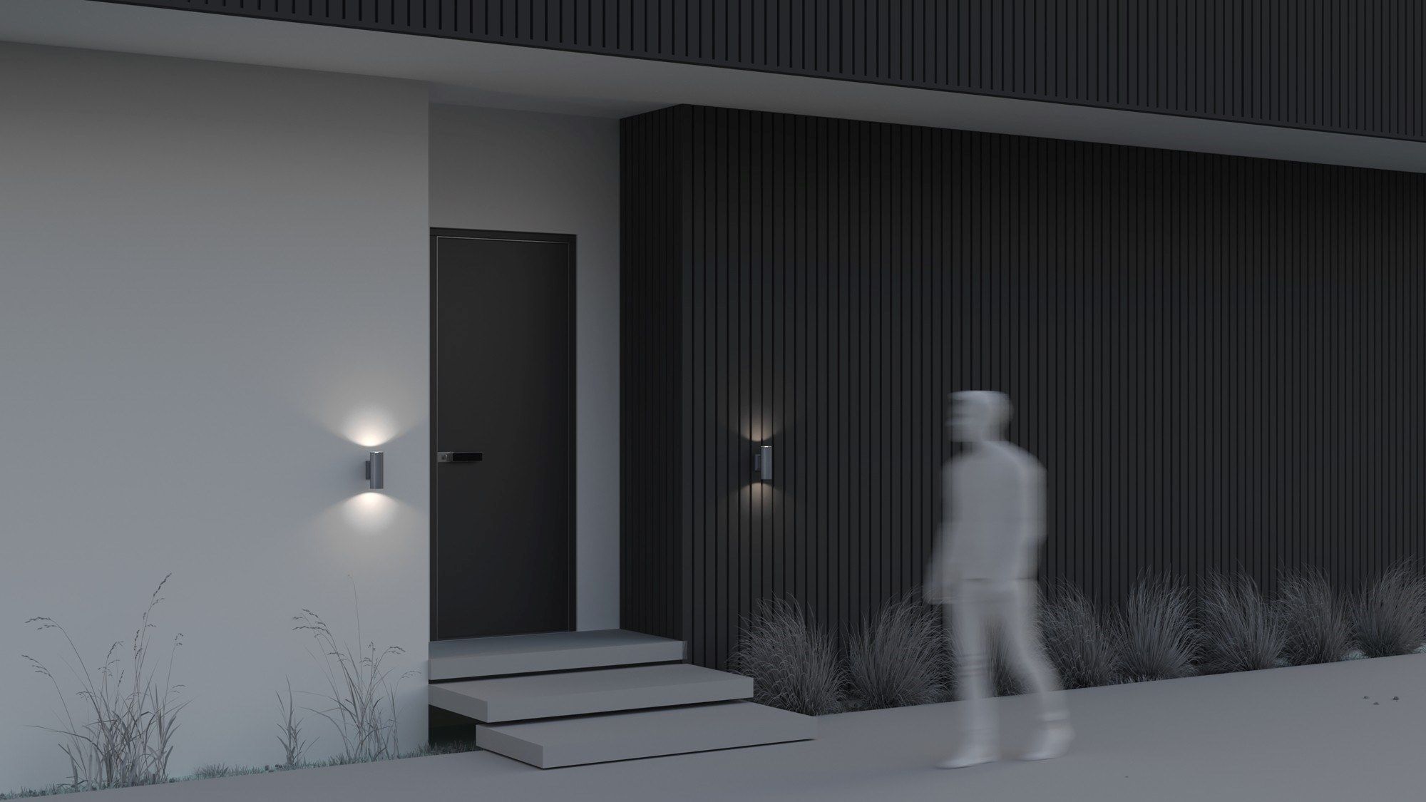 Алюминиевый полый свет открытый настенный светильник Maytoni Bowery ARCH-00123648 - Вид №3