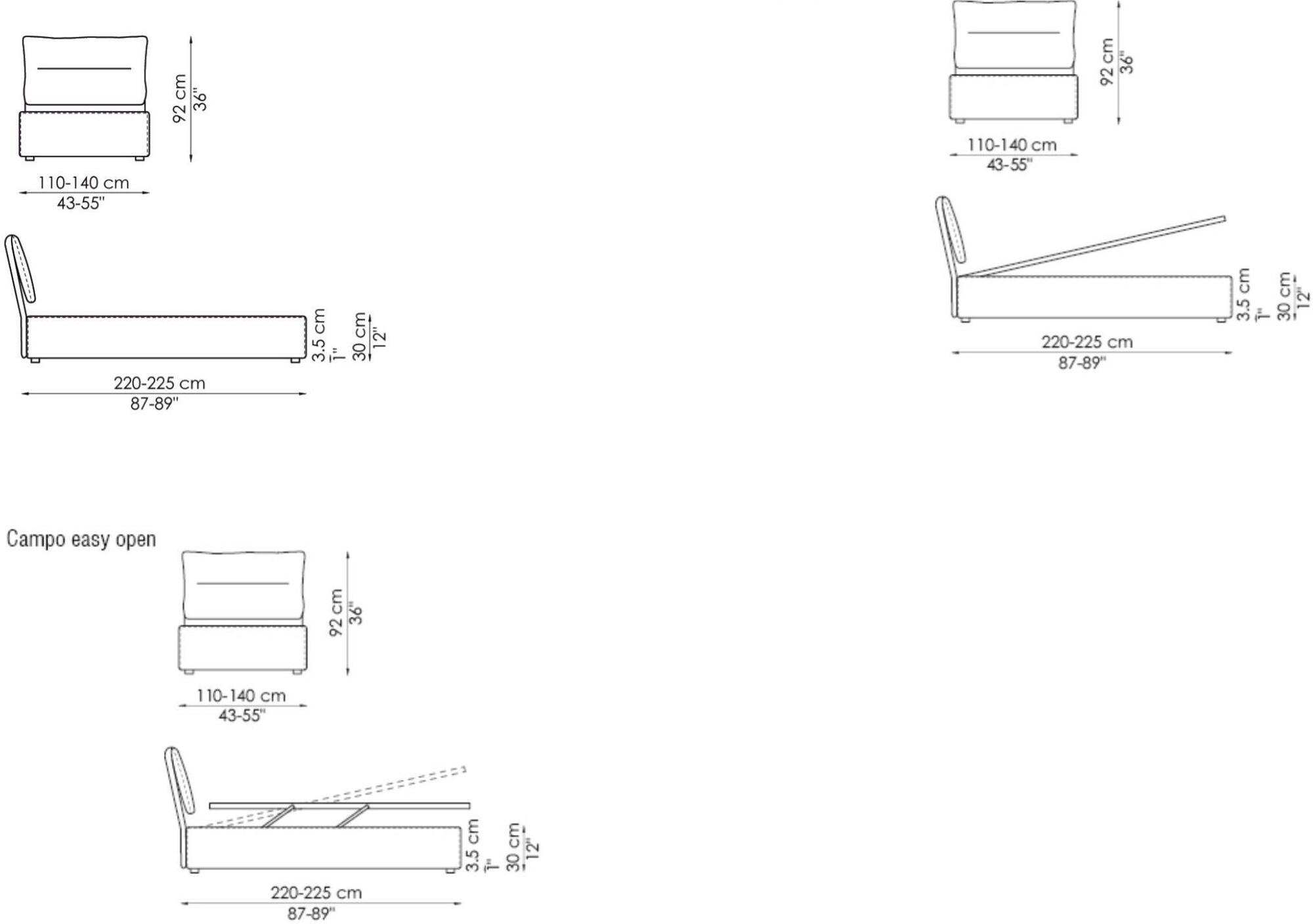 Bonaldo Односпальная контейнерная кровать sun-id-1470044 - Вид №3