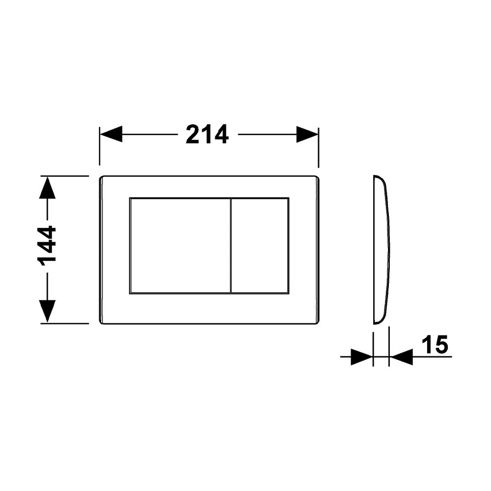 9240365 planus Tece TECEplanus - Вид №1