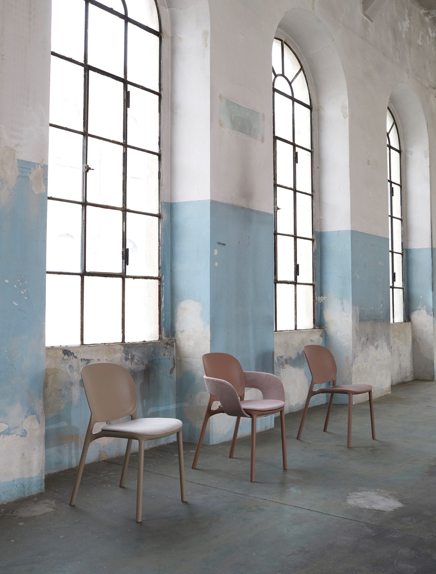 Стул из полипропилена с мягким сиденьем S-CAB Hug ARCH-00027288 - Вид №6