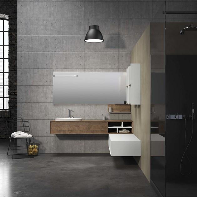 Mobiltesino Угловая тумба под умывальник из дуба Luxor 2.0 sun-id-1479952 - Вид №2