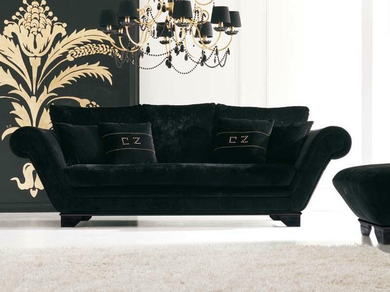 CorteZari 3-х местный кожаный диван Zoe white 288 - Вид №1