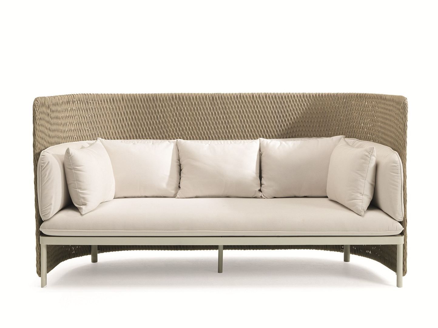 3-местный садовый диван с высокой спинкой Ethimo Esedra ARCH-00042722 - Вид №8