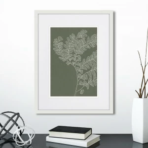 Картина 42х32 см The Fern Collection №15 КАРТИНЫ В КВАРТИРУ  00-3894681 Серый