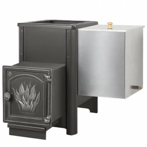 Печь для бани Везувий Русичъ Аква 22 (ДТ-4) с баком для воды 40 л.