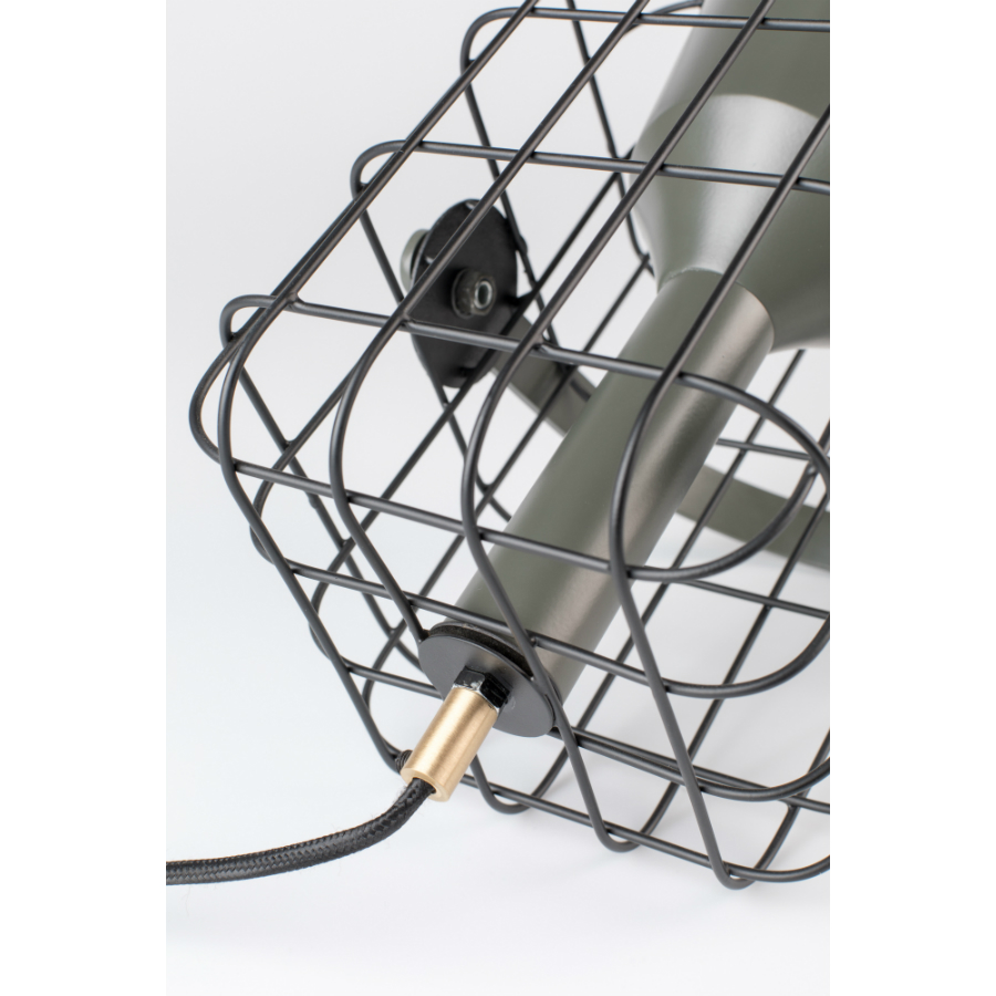 Лампа настольная Cage, черная White Label Living 5200072 - Вид №5