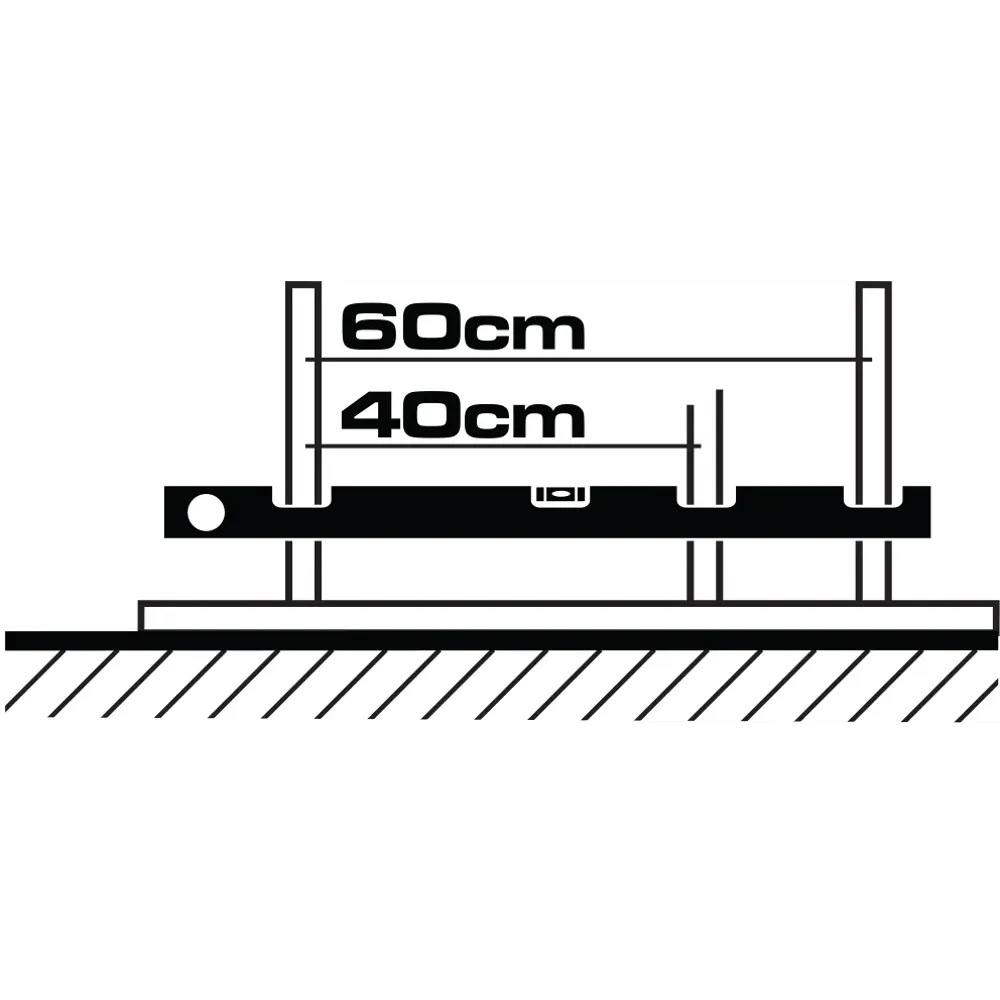 Уровень пузырьковый для гипсокартона Kapro 773B 2 глазка 900 мм STLM-2046285 - Вид №7